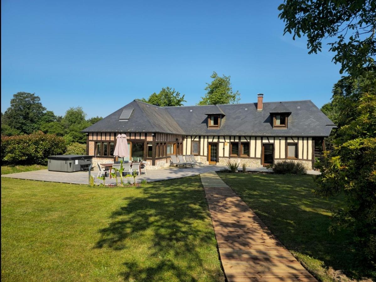 Gite Du Grestain / Spa Toutainville Exterior foto